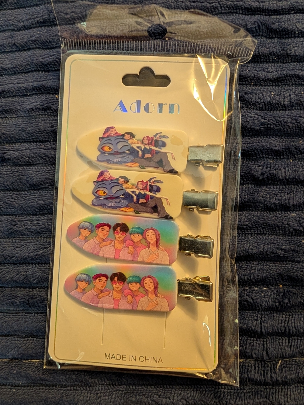 Kids Cartoon Hair Clips - Multicolor